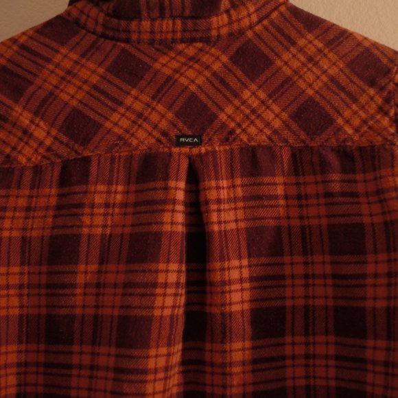 Womens RVCA Flannel - Picture 2 of 2